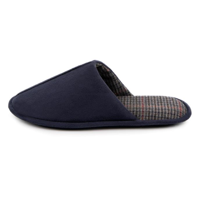totes toasties® Mens Centre Seam Mule Navy Extra Image 4